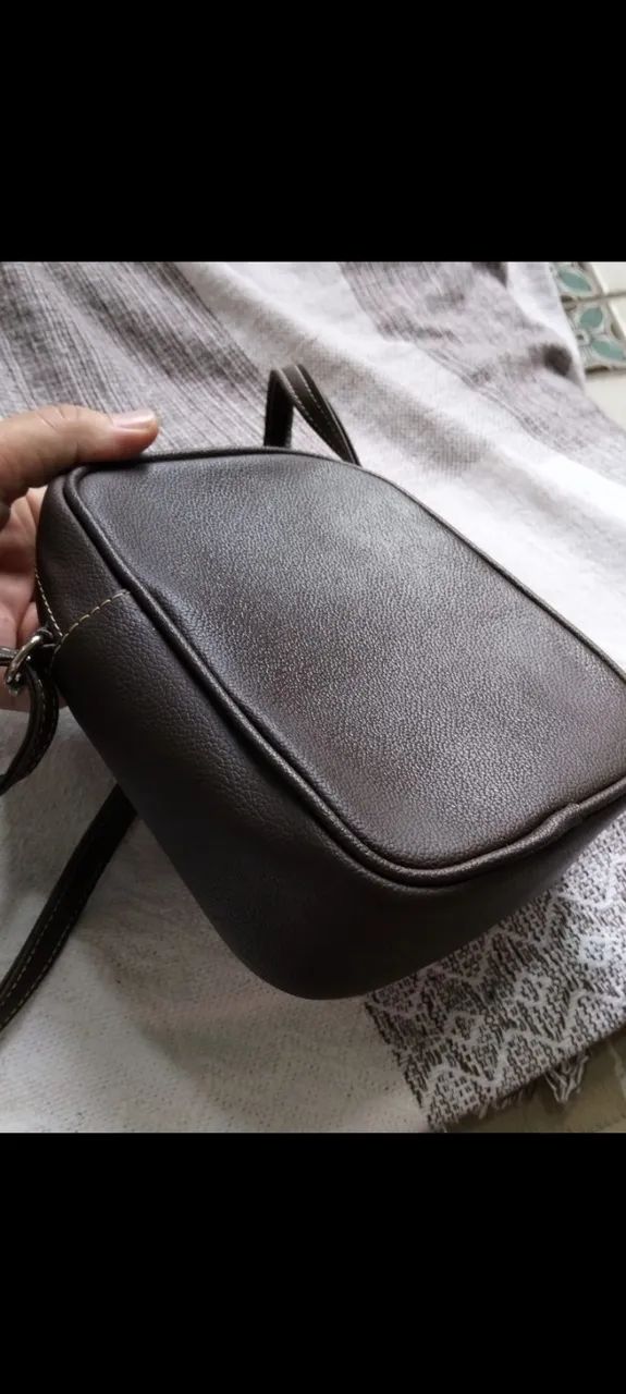 Bolsa Tiracolo em couro original nova - Foto 4