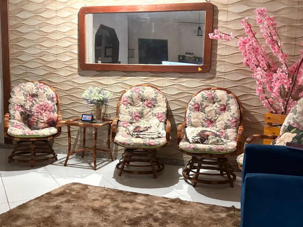 CONJUNTO DE VIME - 4 POLTRONAS + MESA