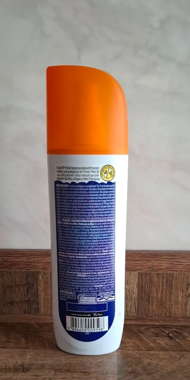 OFF! Active Repelente Longa Duração Spray lote 15 unidades - Foto 4