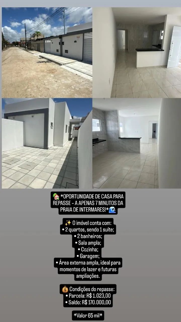 Casa em Cabedelo (próximo a praia de Intermares)
