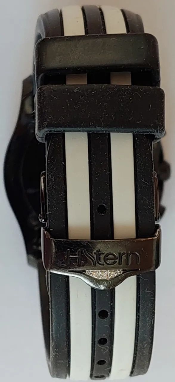 RELÓGIO H. STERN ARPOADOR CRONÓGRAFO SWISS MADE!! - Foto 3