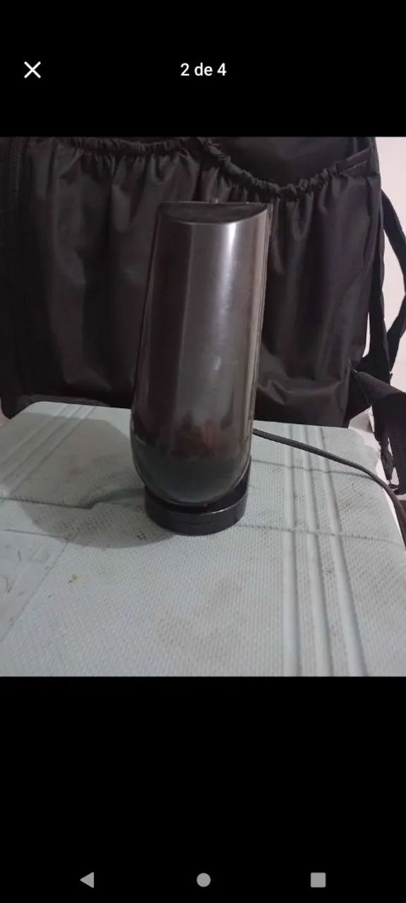 Vendo luminária de mesa usada porém excelente estado já com lâmpada - Foto 3