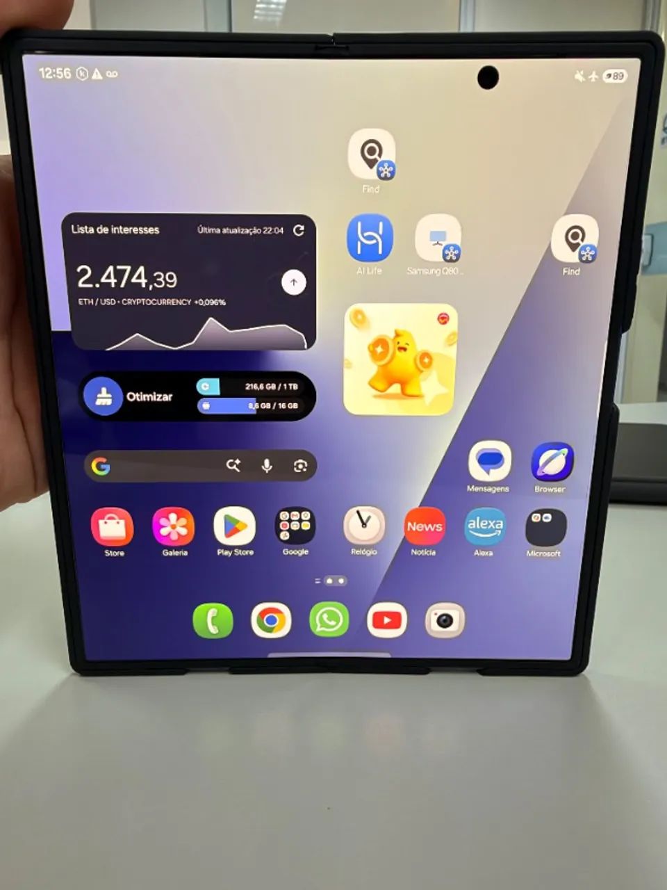Samsung Galaxy Z Fold 7 16GB RAM e 1TB