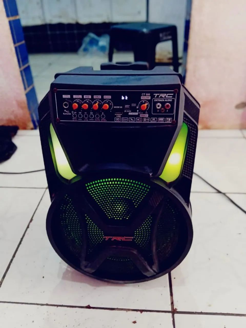 Caixa Amplificadora TRC 500W - 40 cm - 127V