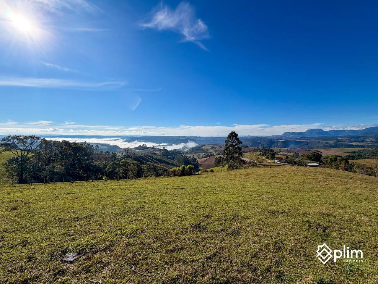 Terreno de 2,1 hectares com vista entre Bom Retiro e Alfredo Wagner  SC