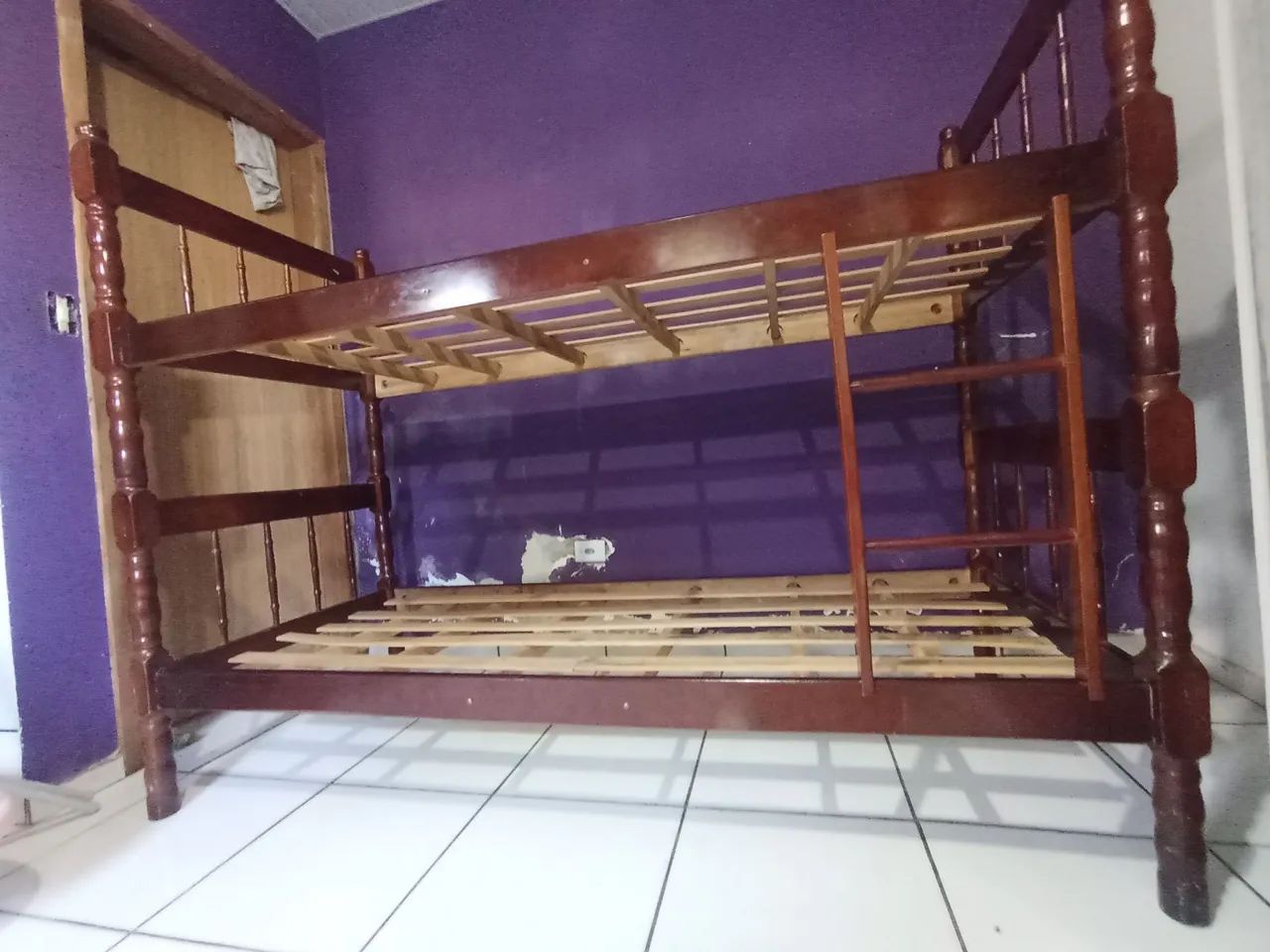 BELICHE de MADEIRA CLÁSSICA com ESCADA! - Foto 4