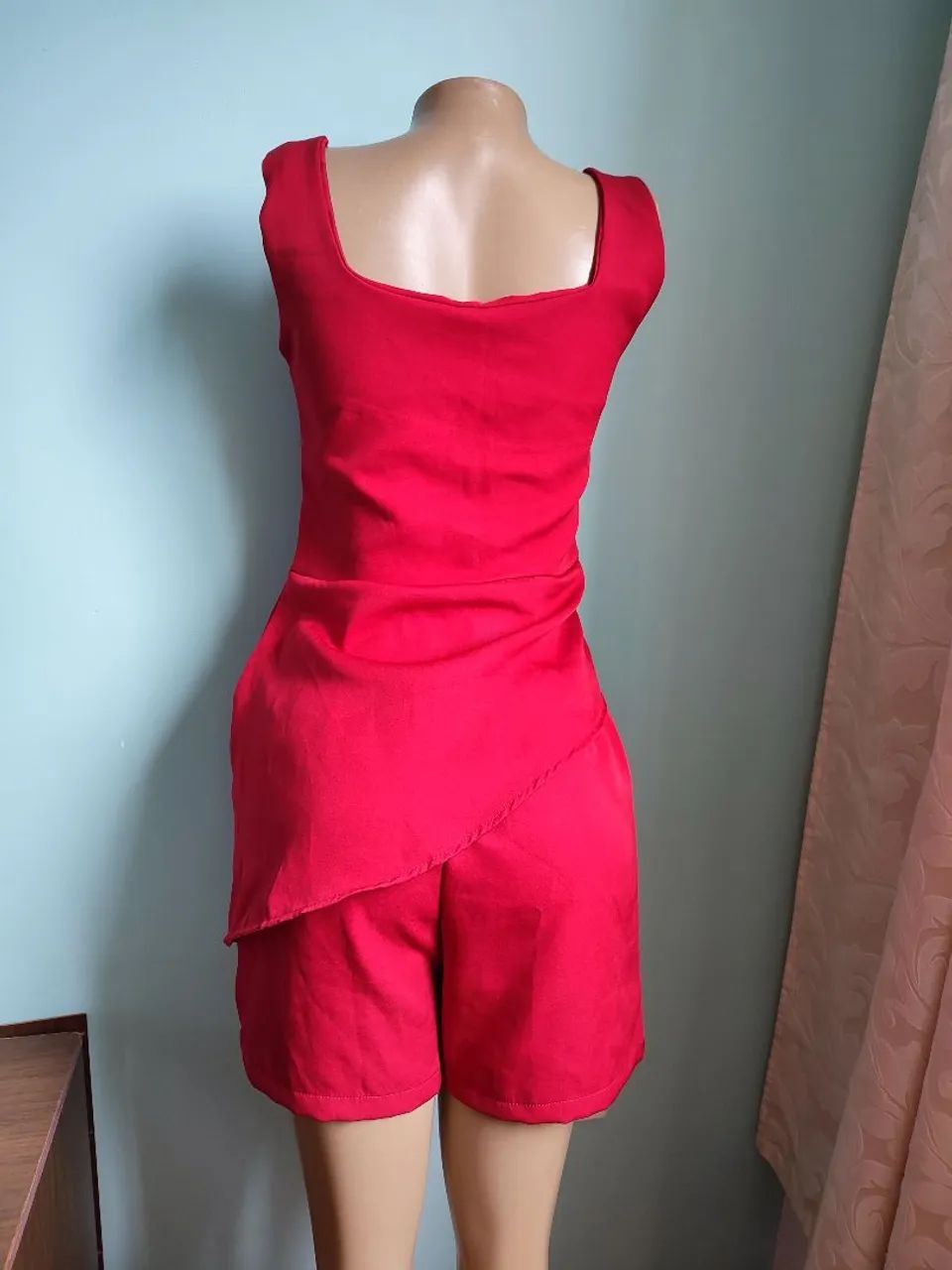 Conjunto feminino alfaiataria vermelho  - Foto 4