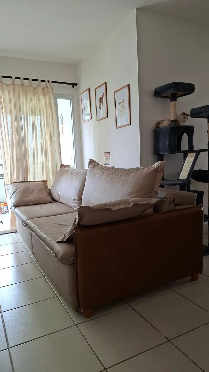 Chaise grande em couríssimo 