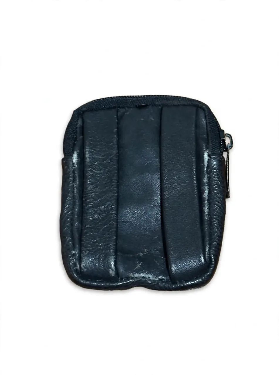 Porta moedas de couro para cinto  - Foto 2