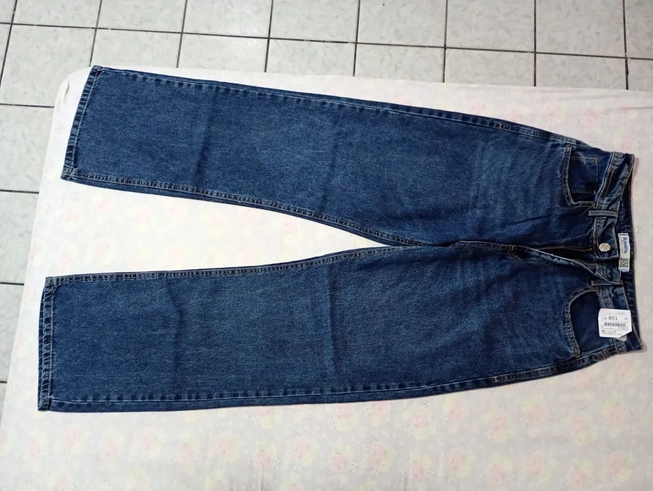 Calça jeans wide leg feminina - Foto 2