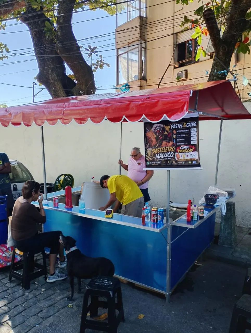 Barraca com estrutura e lona Pronta Entrega  - Foto 3