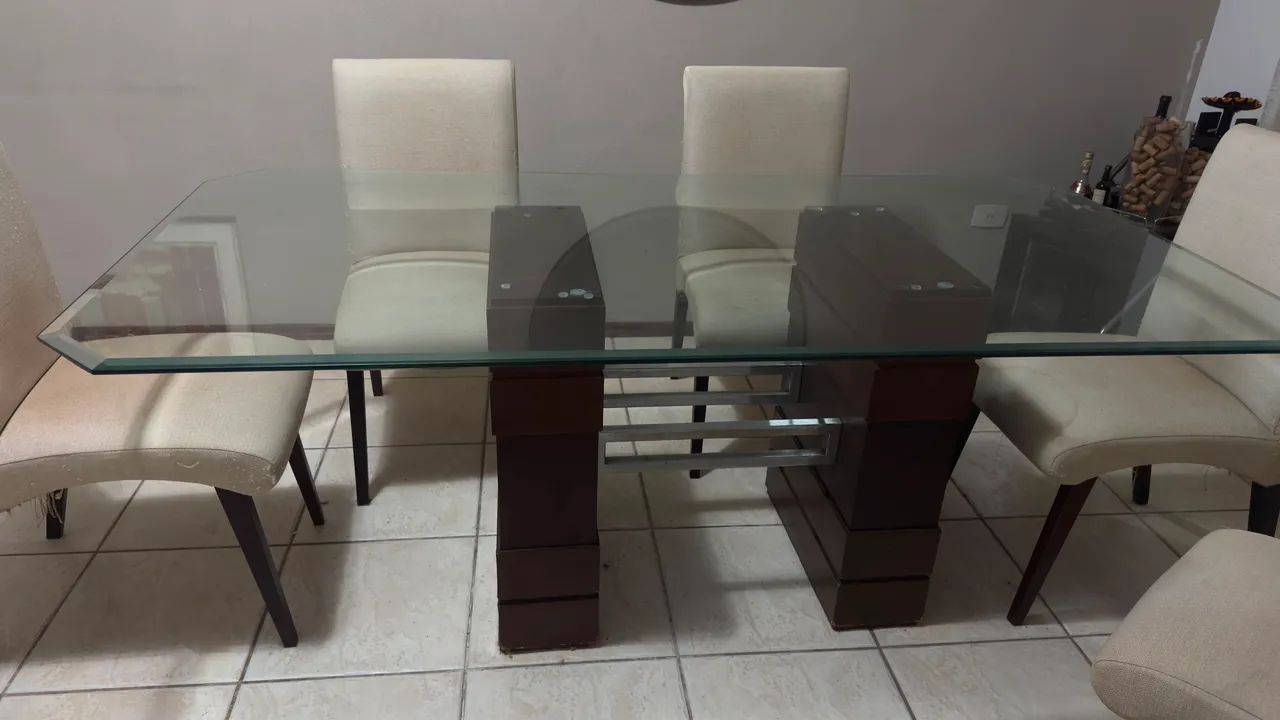 Mesa de jantar + 6 cadeiras - Foto 2