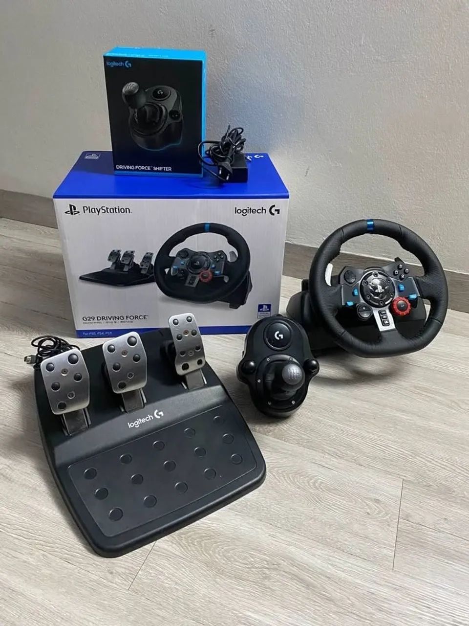 Logitech G29 + Câmbio - Excelente estado