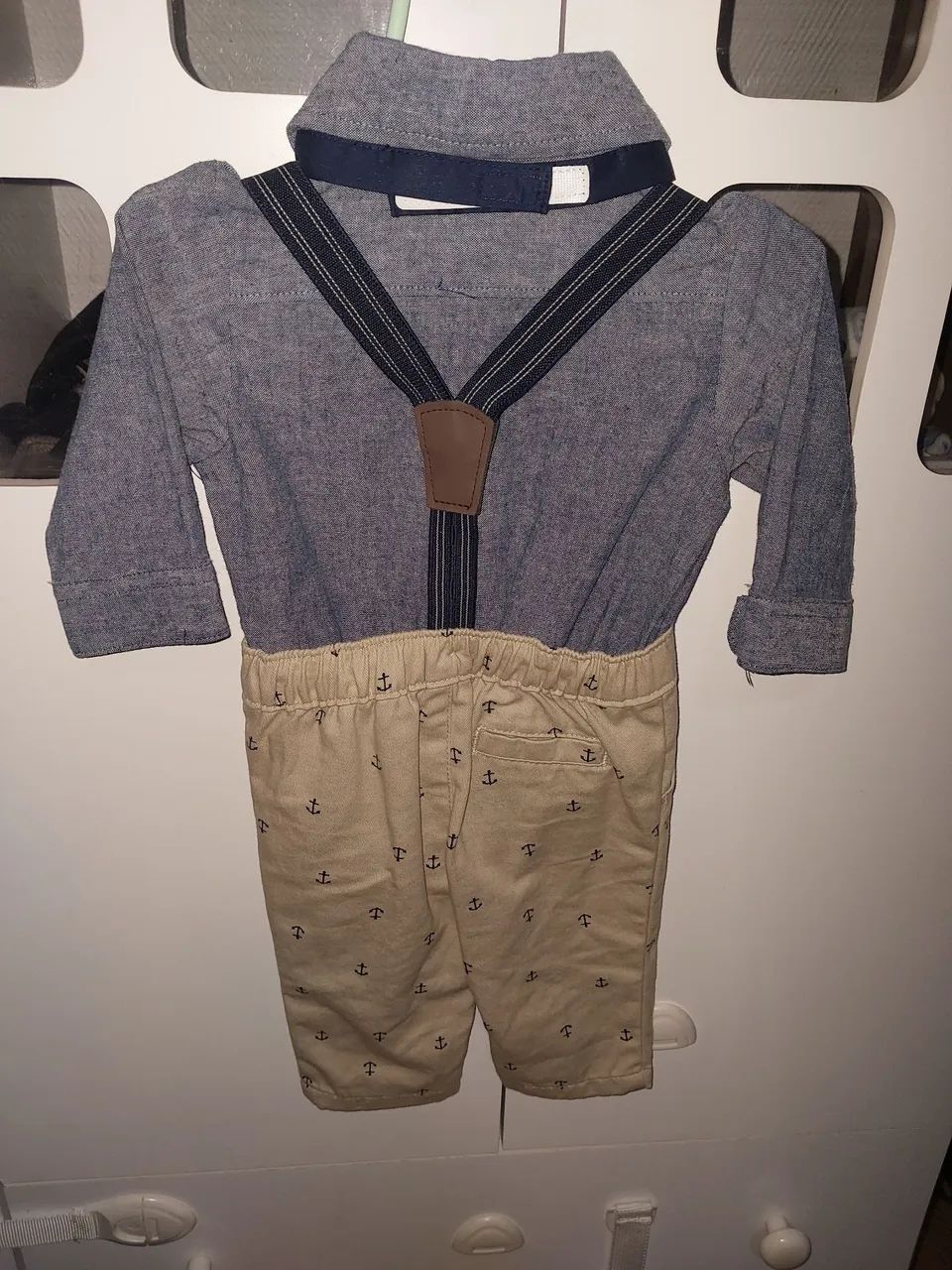 Conjunto com suspensório bebê  - Foto 2