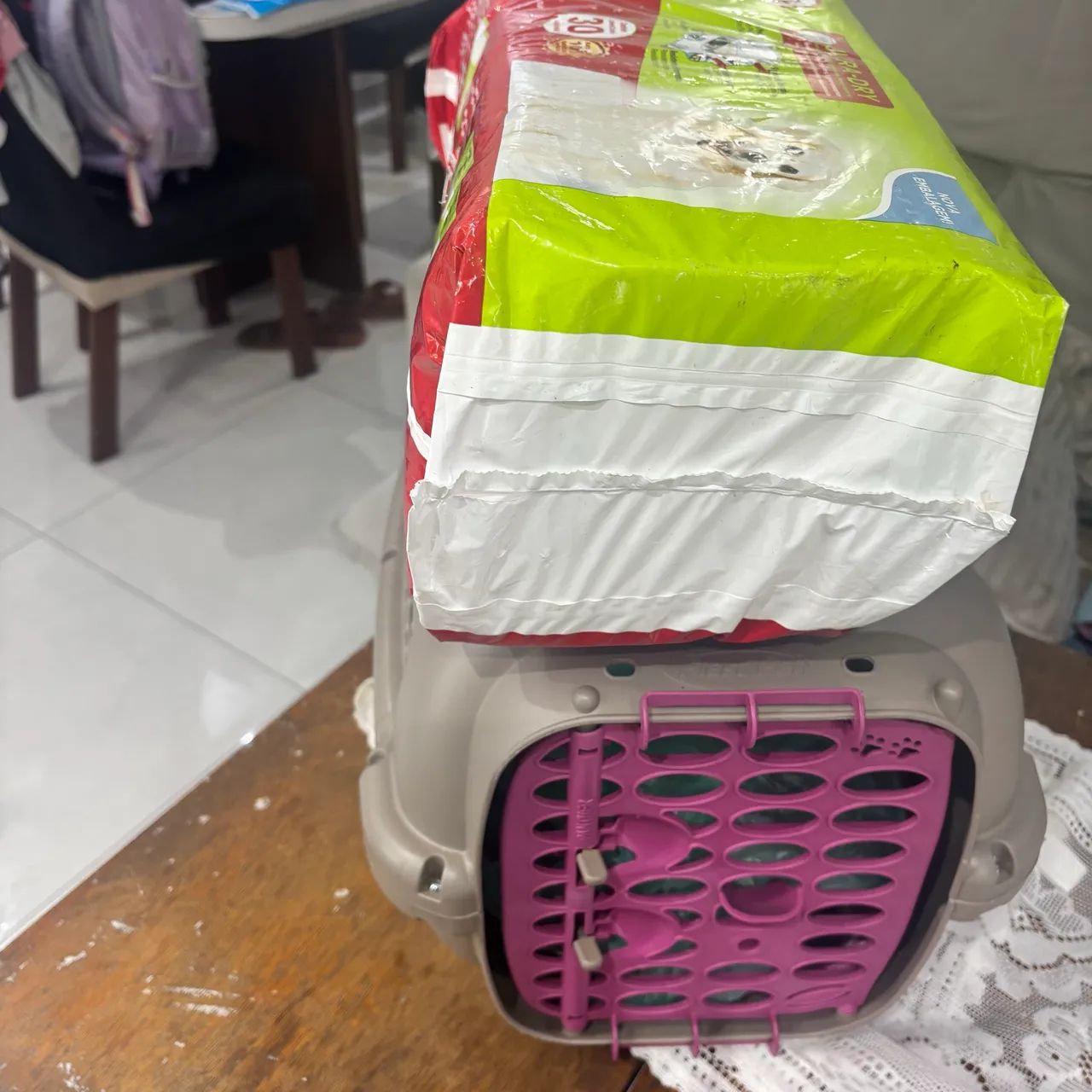Caixa de transporte pets, tapete e pipi dog  - Foto 3
