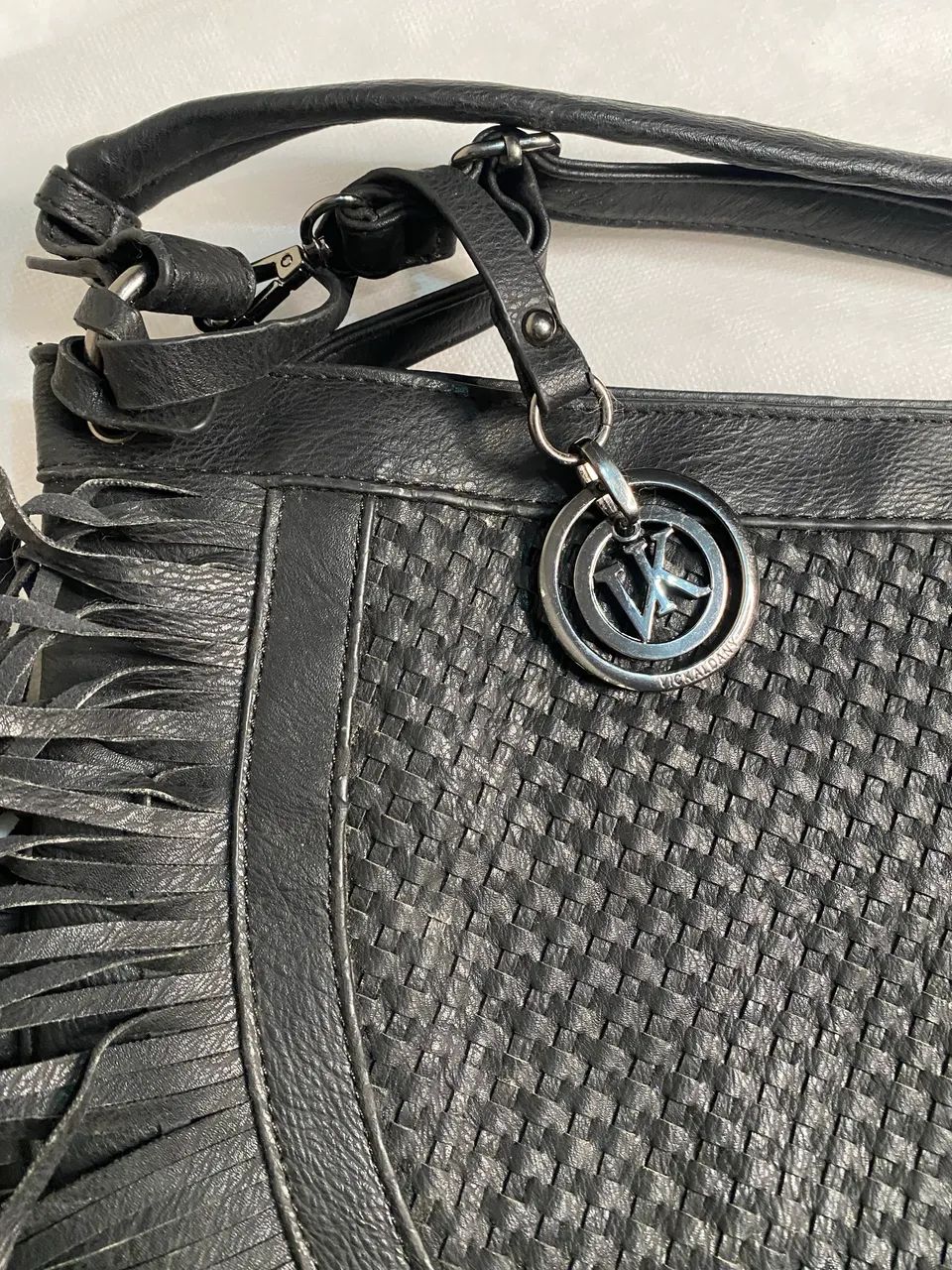 Bolsa couro franjas - Foto 2