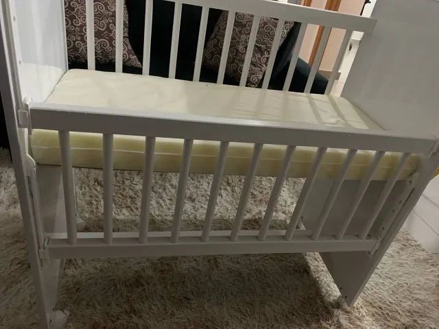 BERÇO BEBE 3 MESES DE USO - Foto 2