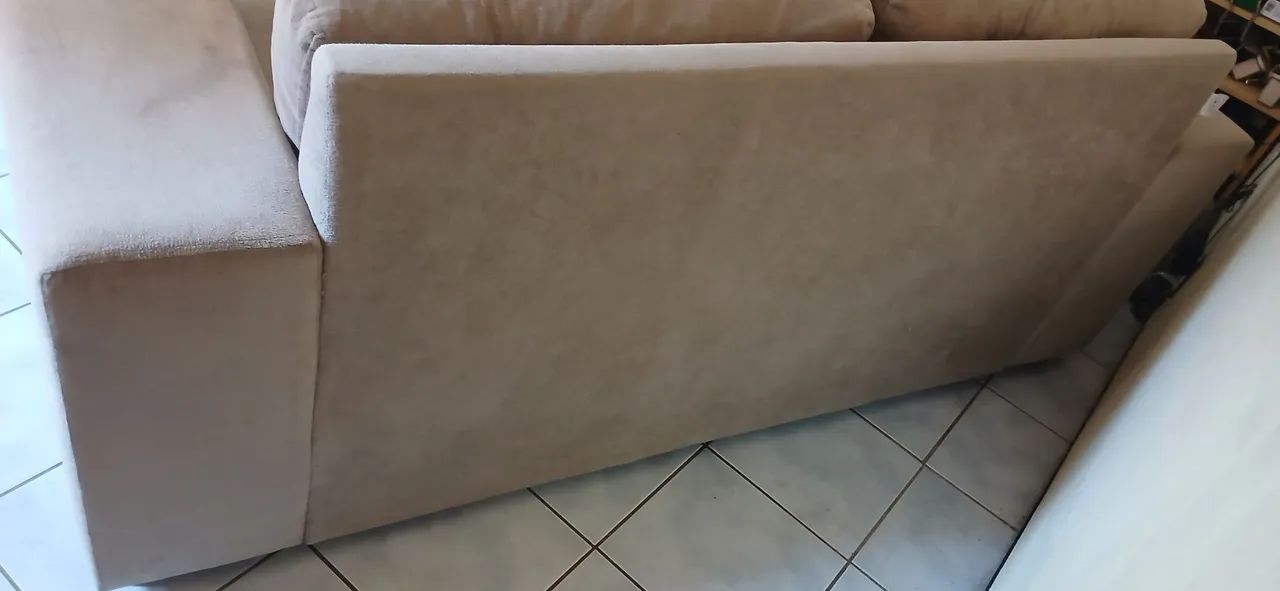 Sofá 3 lugares (para reformar) R$300,00 - Foto 4