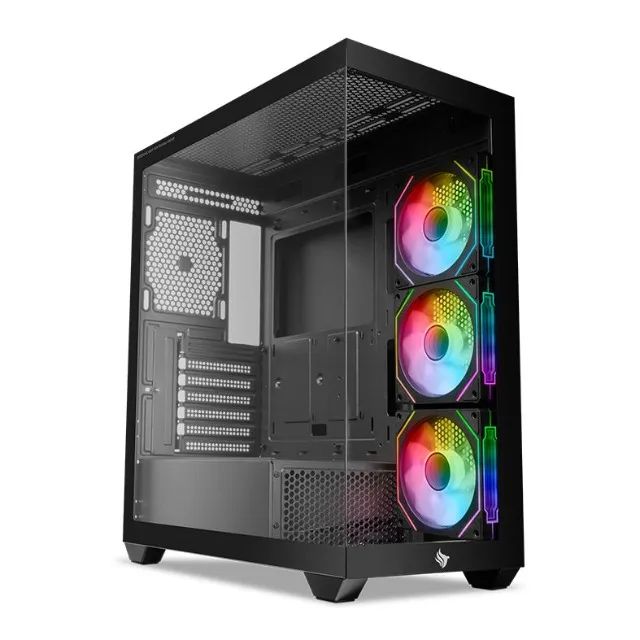 Gabinete Gamer Pichau Pouter 4B COM 3 FANS ARGB