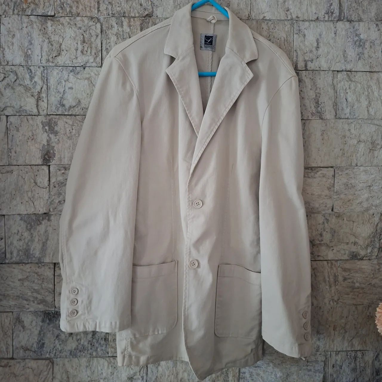 Blazer Luidgi Specciale Off White em Algodão  - Foto 2