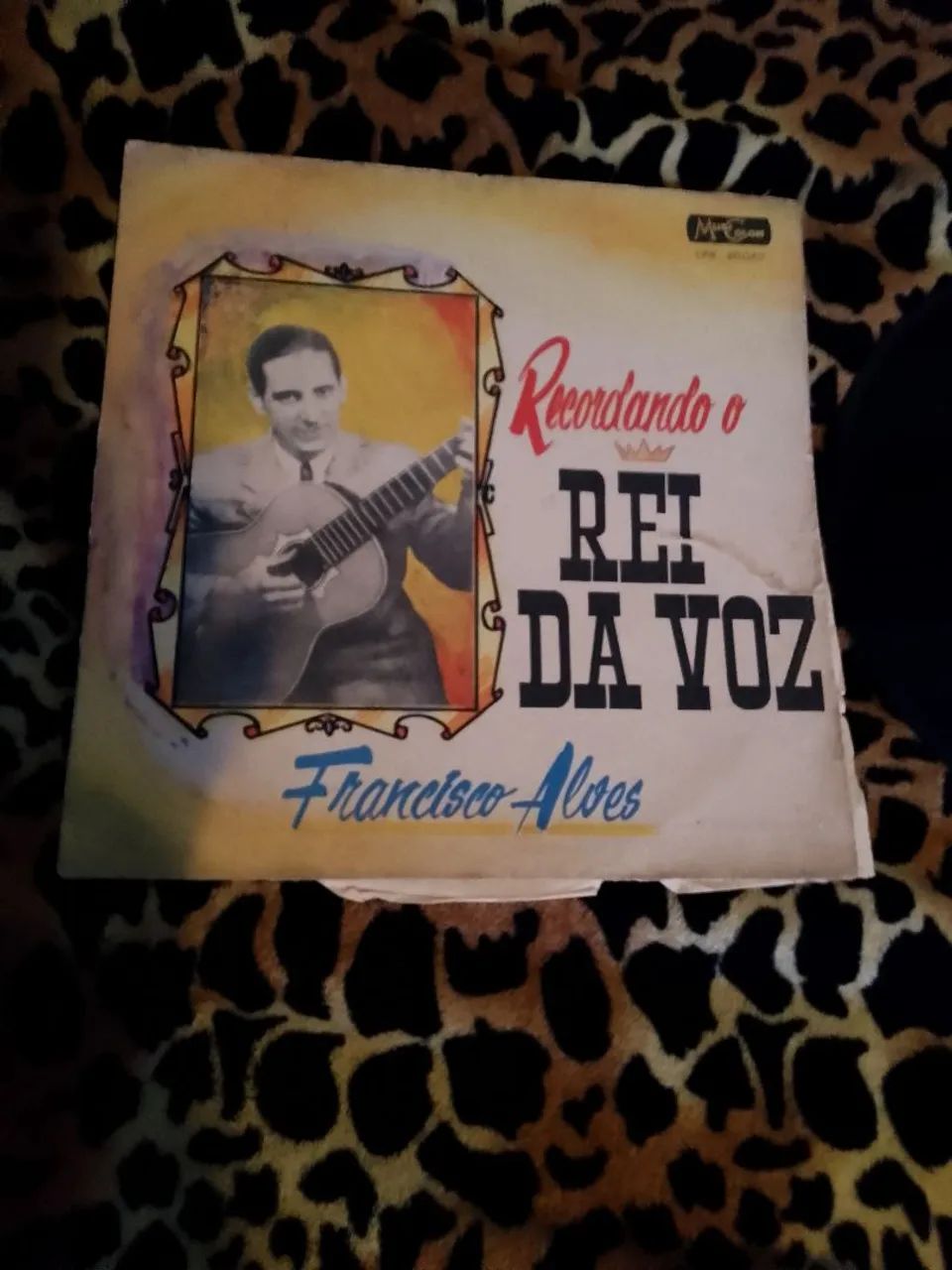 Disco Vinil Recordando o Rei da Voz Francisco Alves.