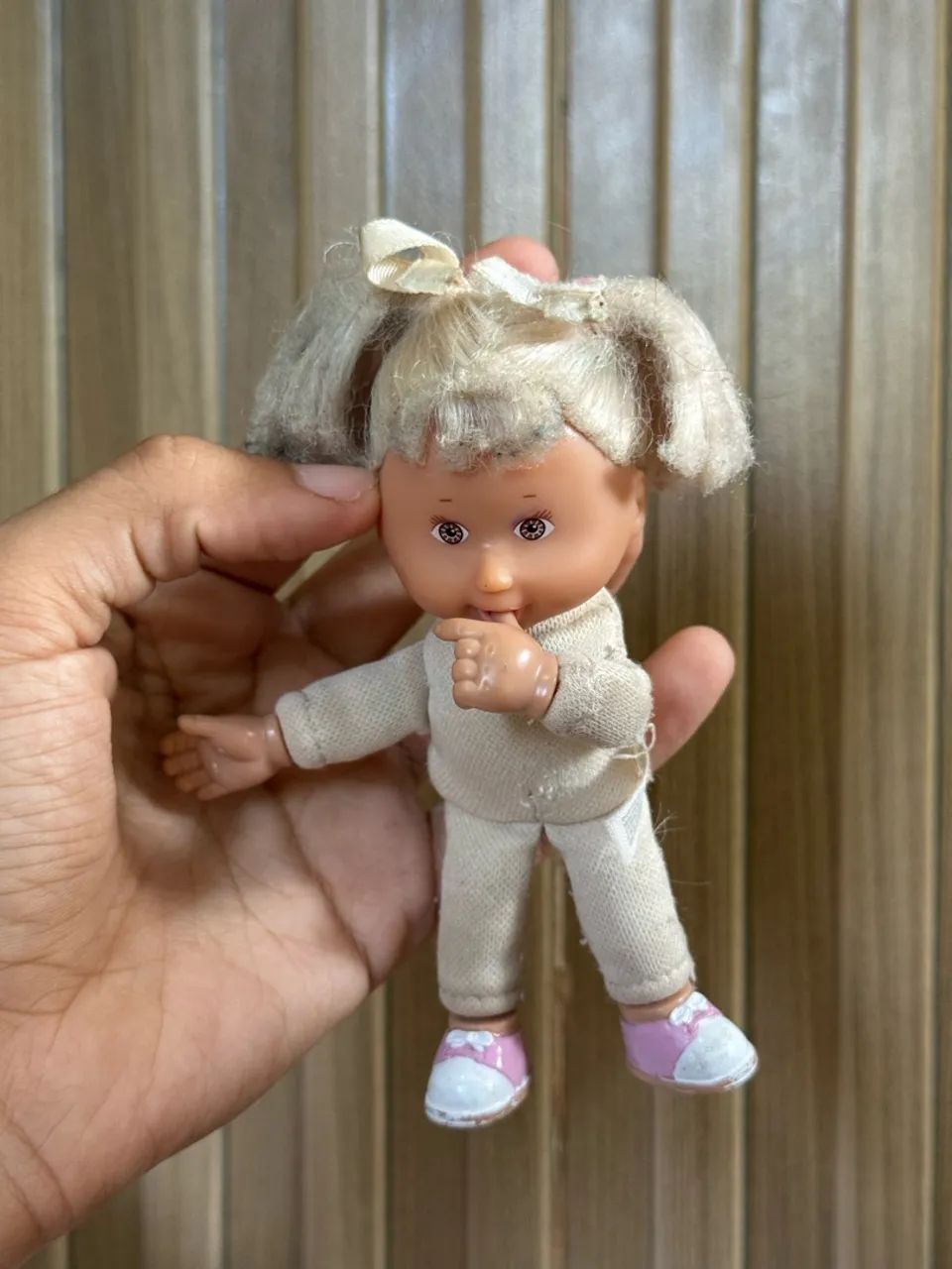 boneca bem me quer estrela vintage chupa dedo  - Foto 5