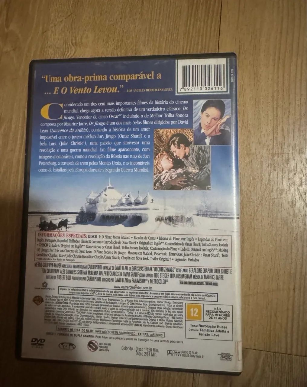 DVD Doutor Jivago - Foto 3