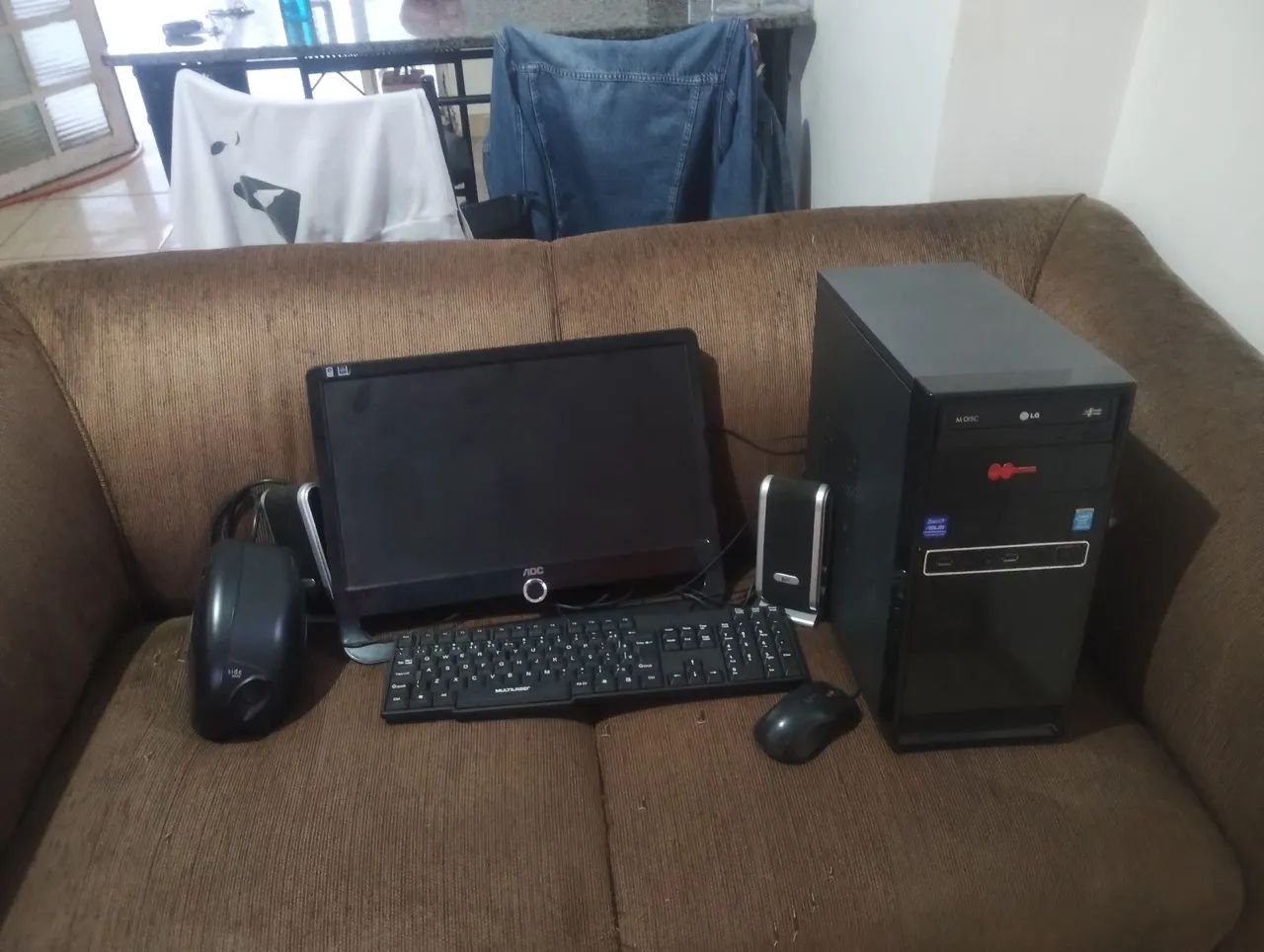 Vendo computador usado excelente fone *