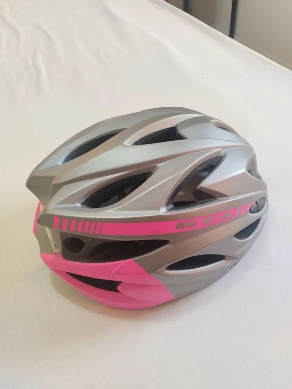 Capacete GTA Inmold Rosa - Foto 2