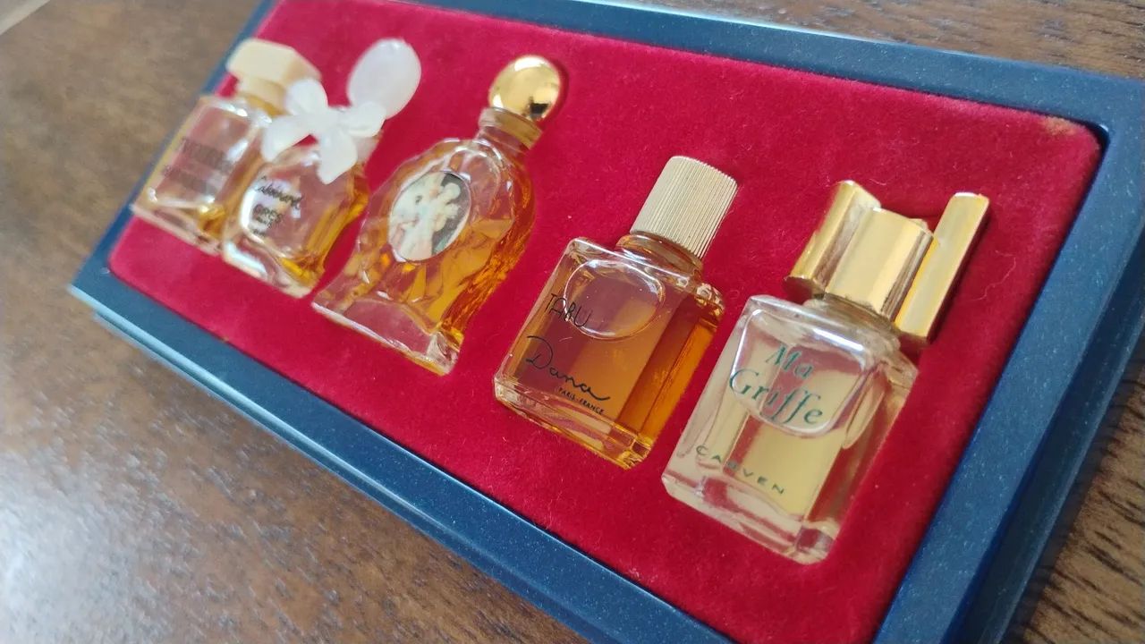 Kit Perfumes 5 miniaturas importados - Foto 3