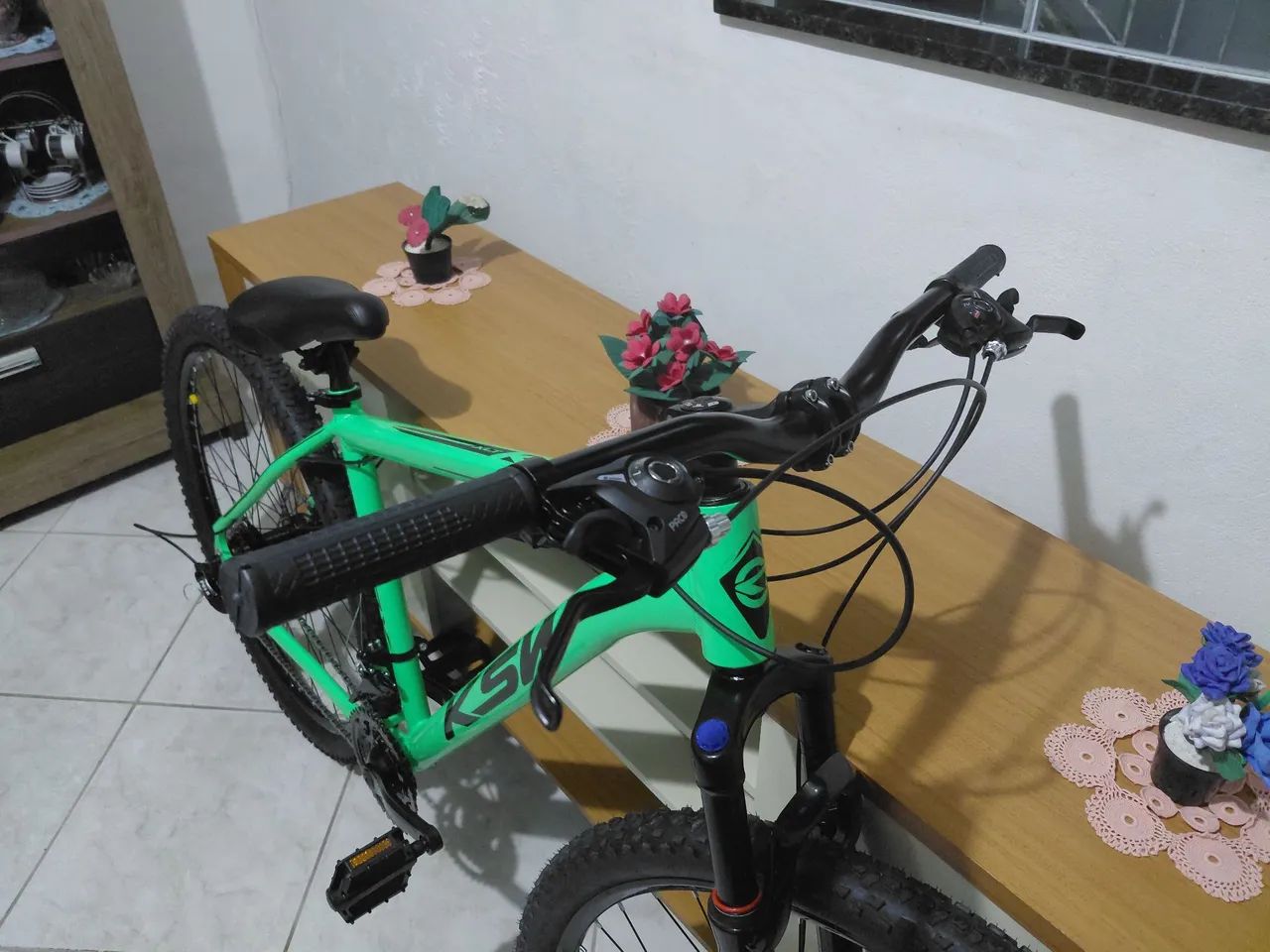 Bicicleta aro 29 nova sem uso  - Foto 3
