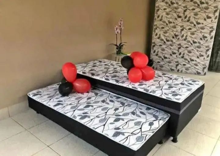 Bi cama box de solteiro 