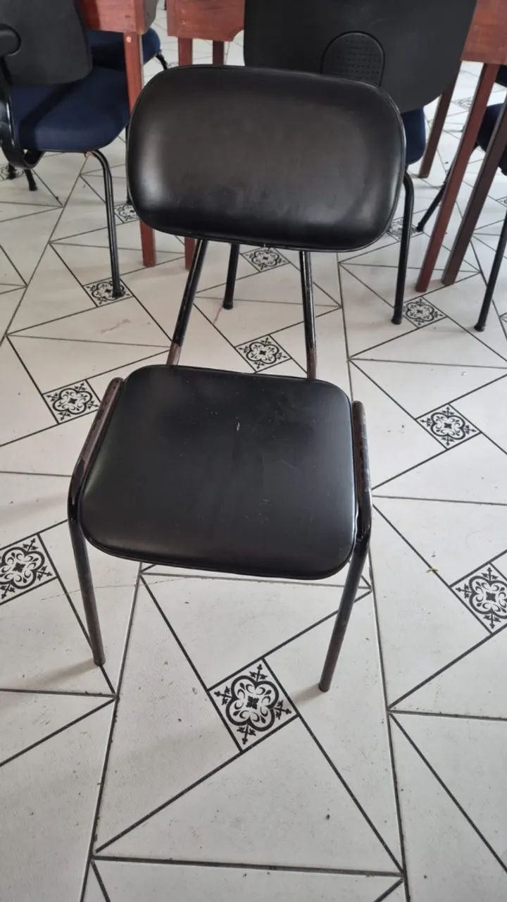 Cadeira estofada fixa - Foto 2