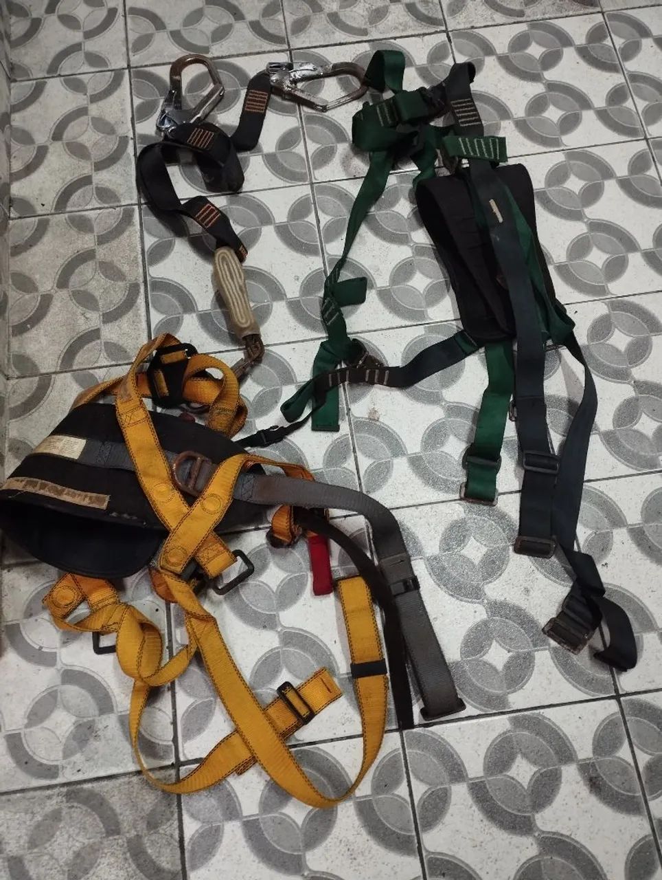 Cinto segurança com talabarte 