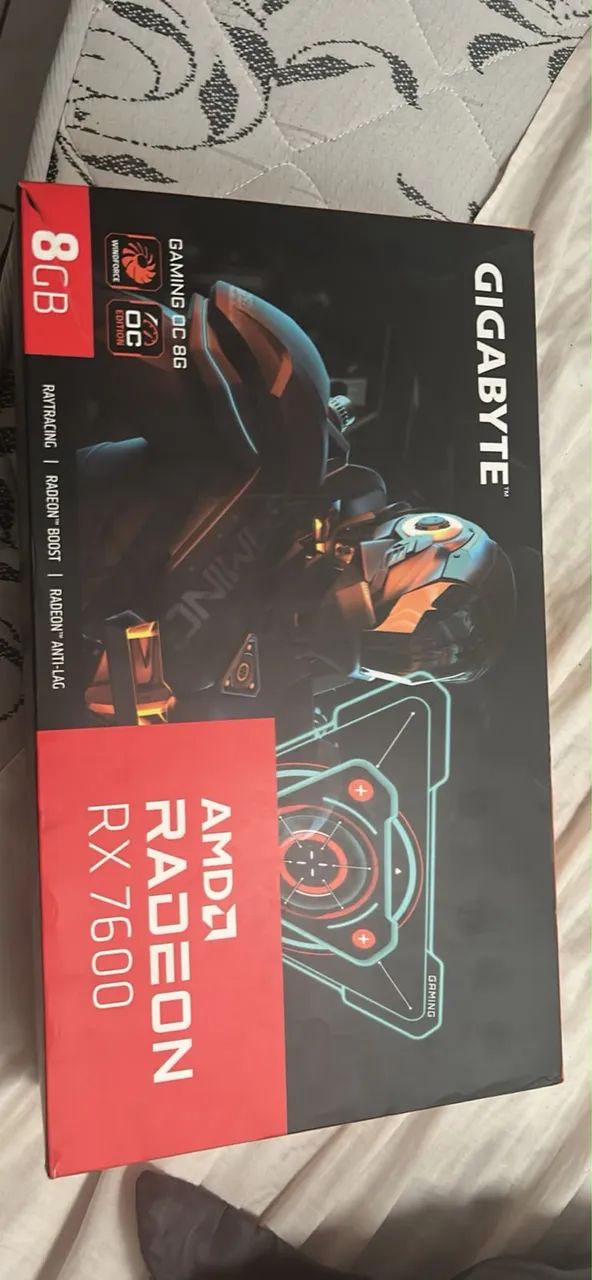 Placa de vídeo Rx7600 8gb