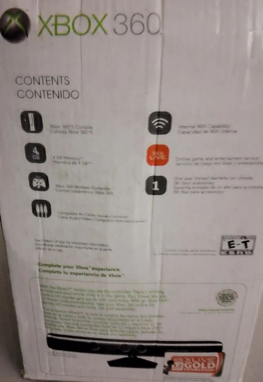 XBox 360 Com kinect