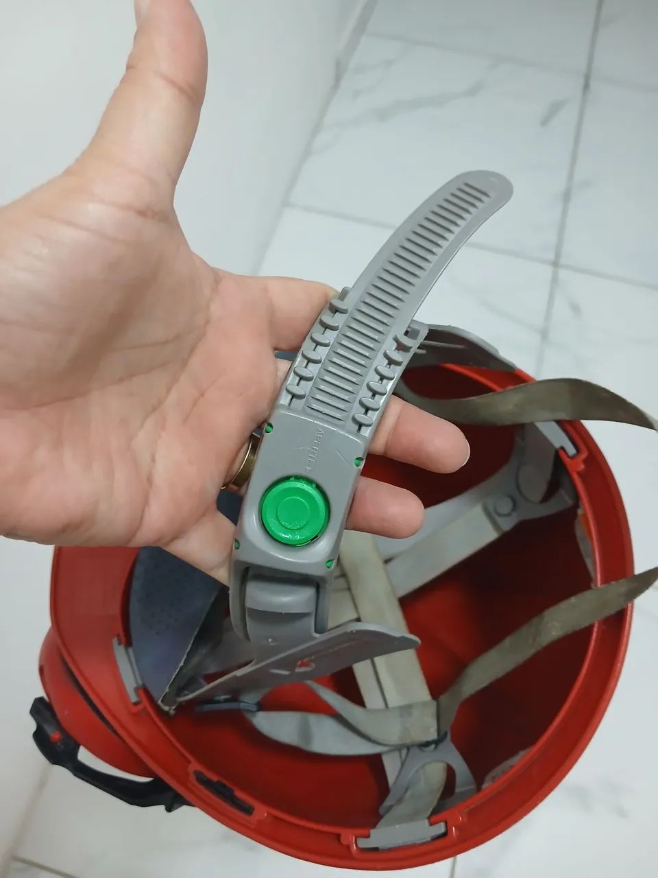 Capacete de proteção com abafador  - Foto 4