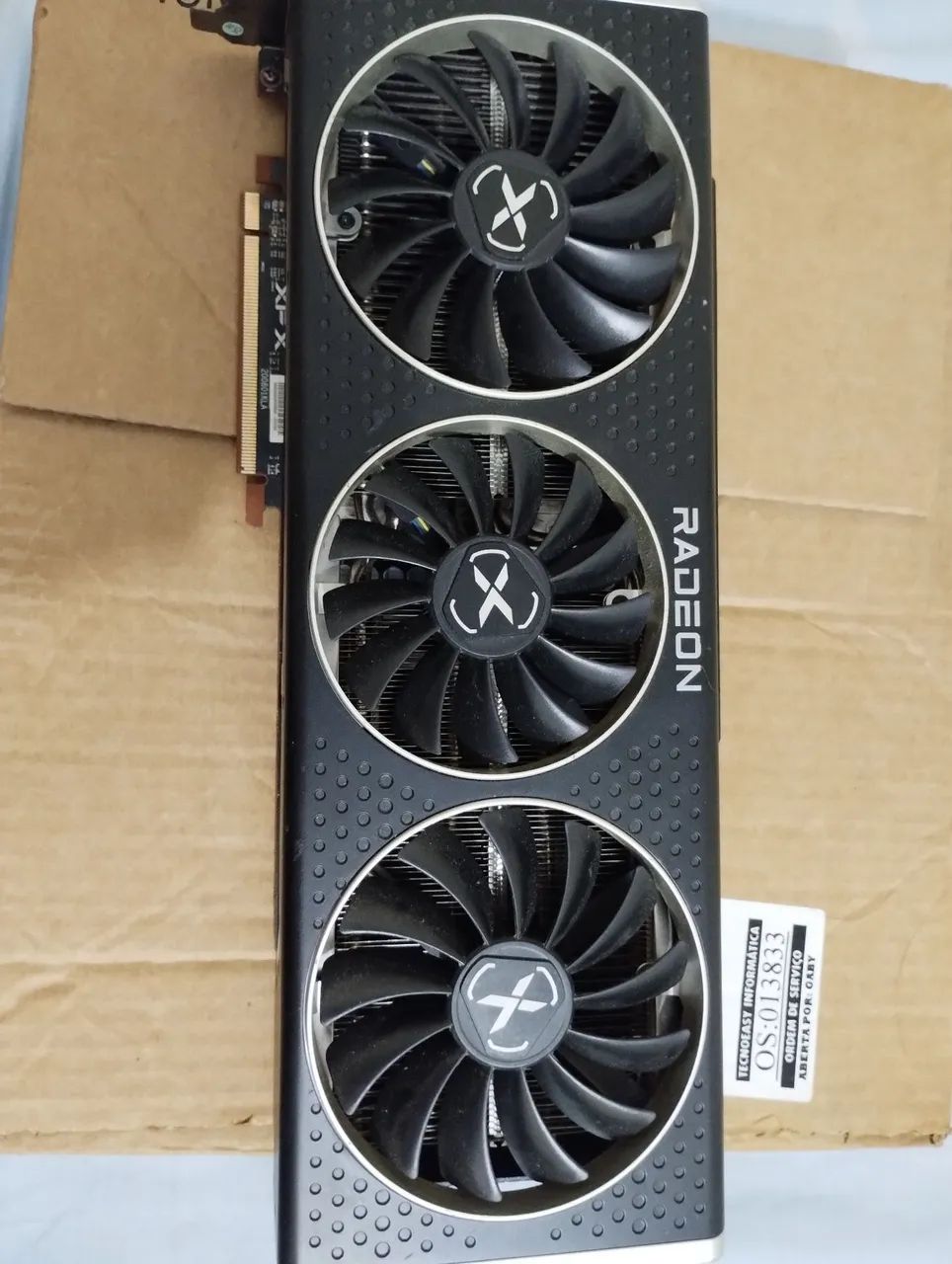 RX6800XT XFX COM DEFEITO!!! - Foto 2