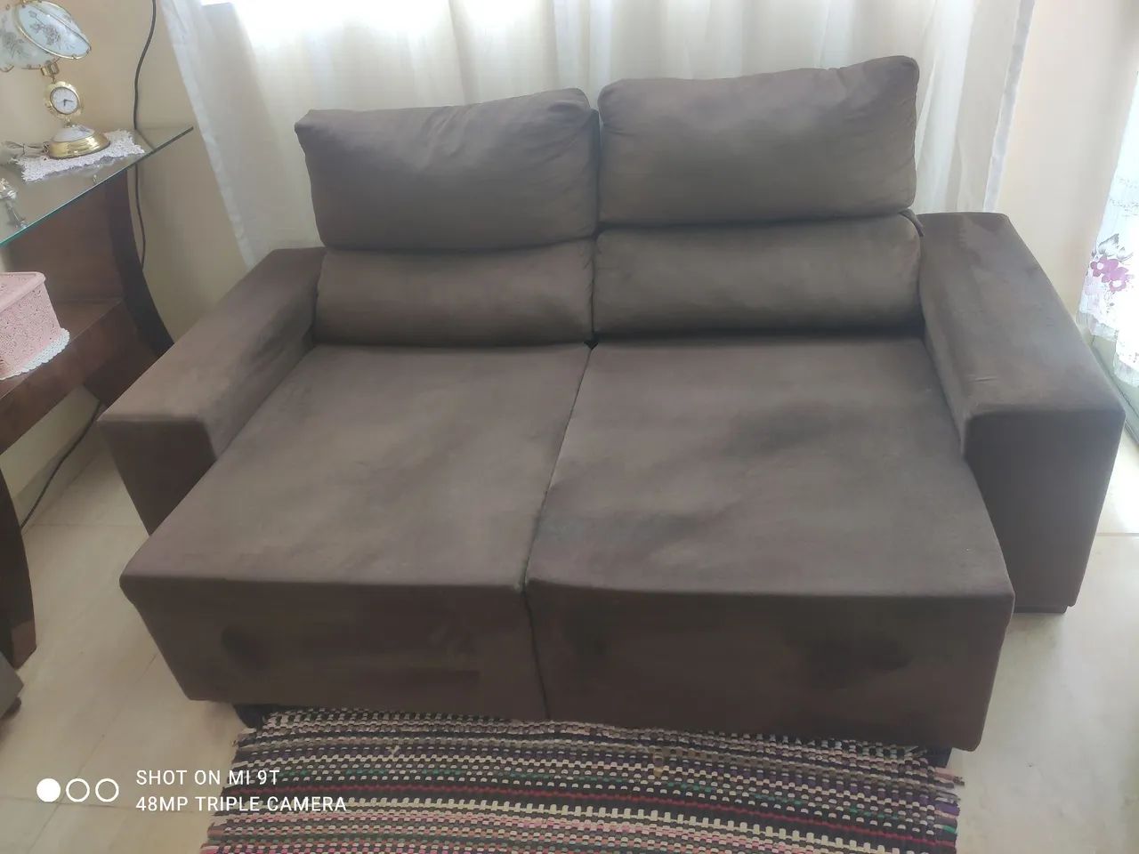 Sofá retrátil e inclinado de 2 mts  - Foto 2