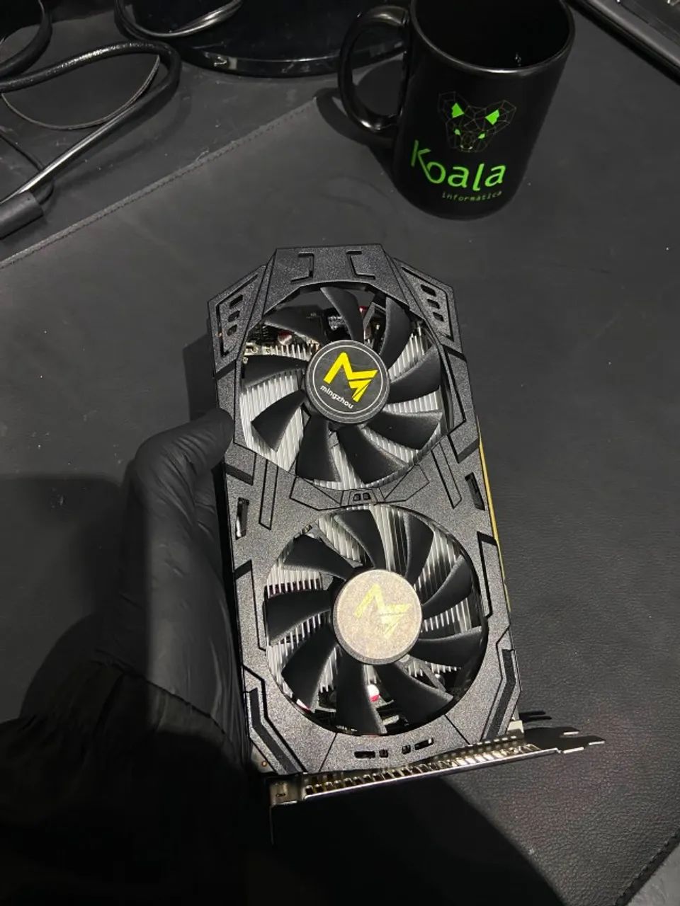 PLACA DE VÍDEO MINGZHOU AMD RX 580 8GB