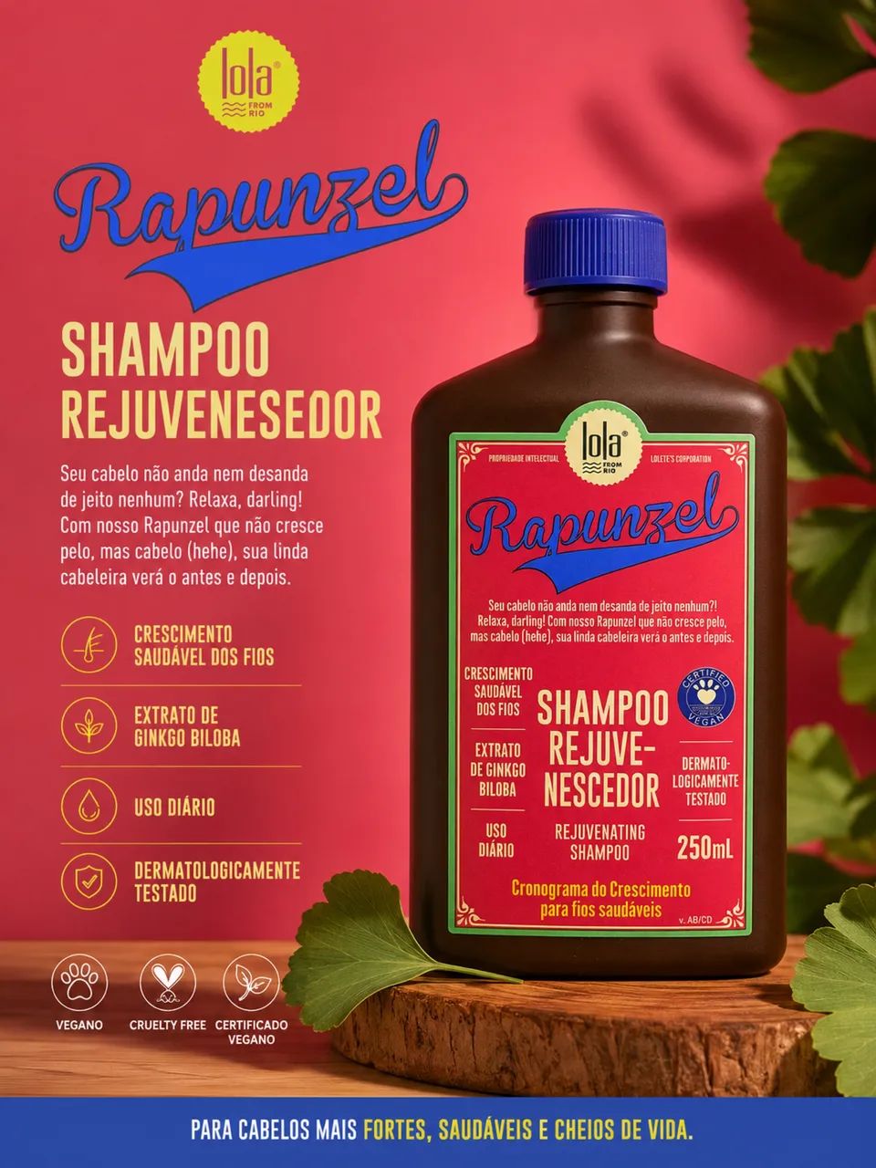 Shampoo Lola Rejuvenescedor 250ml - Foto 2