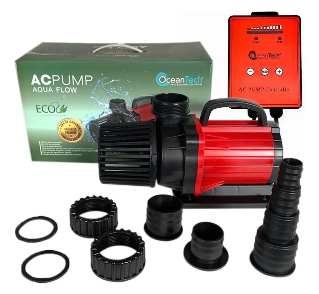 Bomba submersa eletrônica ocean tech ac-6000 110v - Foto 2