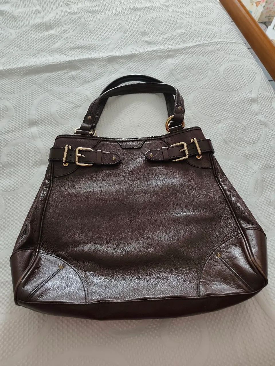 Bolsa 100% couro legítimo 