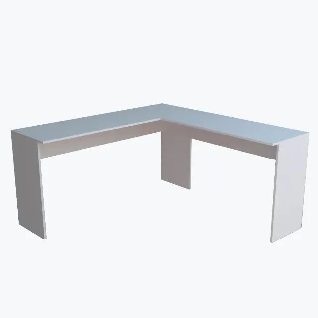 MESA L PARA ESCRITÓRIO NOVA EM MDF