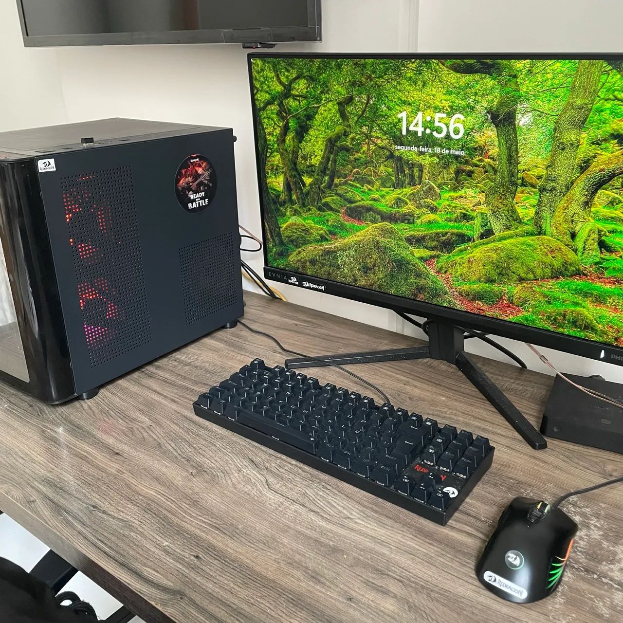 COMPUTADOR GAMER SETUP, 1ANO DE USO