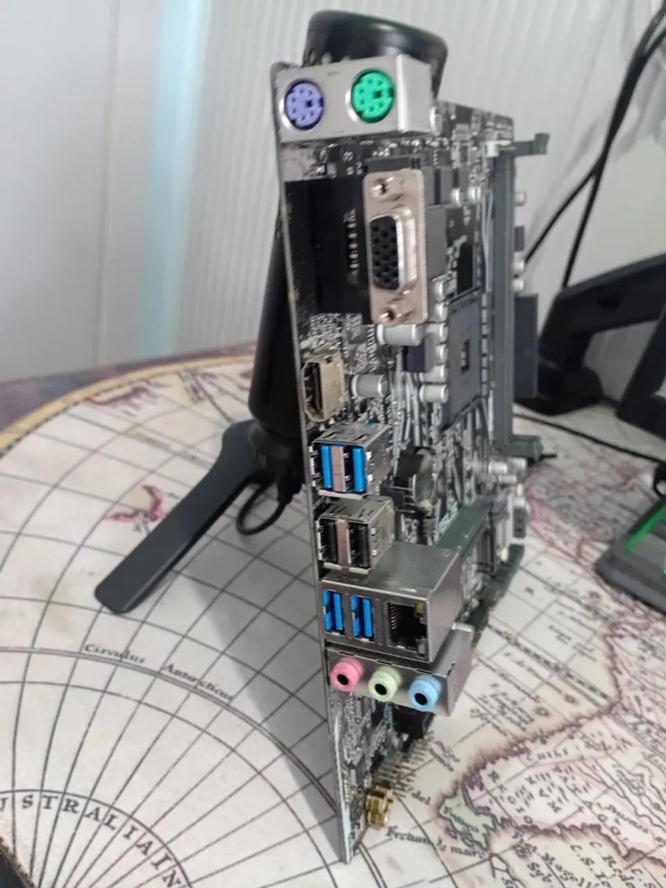 Placa mãe Asus Prime A320m-k BR USADA - Foto 3