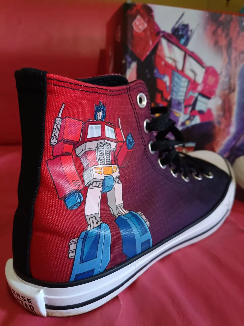 All Star collab Transformers Hasbro raro - Foto 3