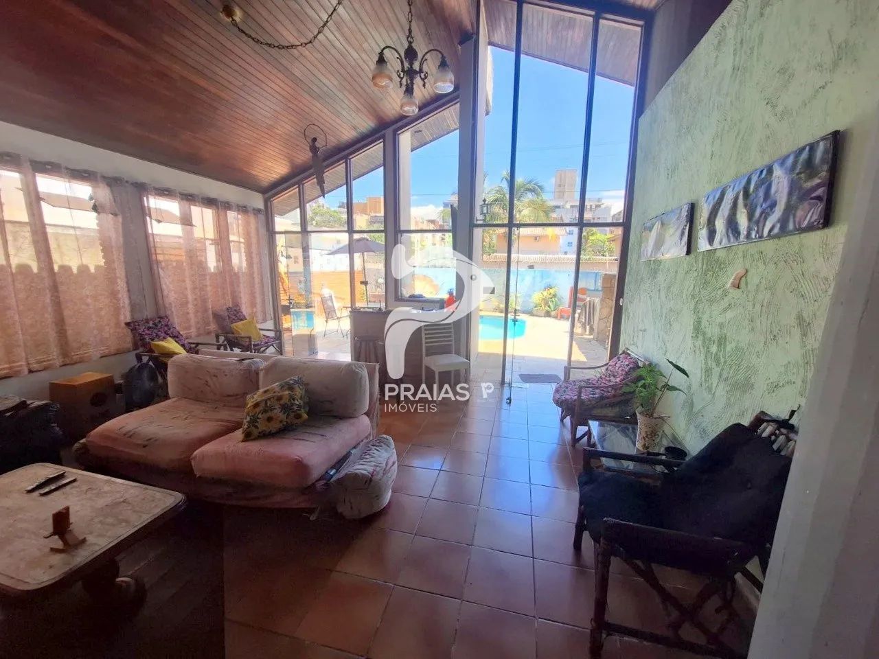 Casa térrea com piscina, 3 dormitórios, Enseada, Guarujá - Foto 3