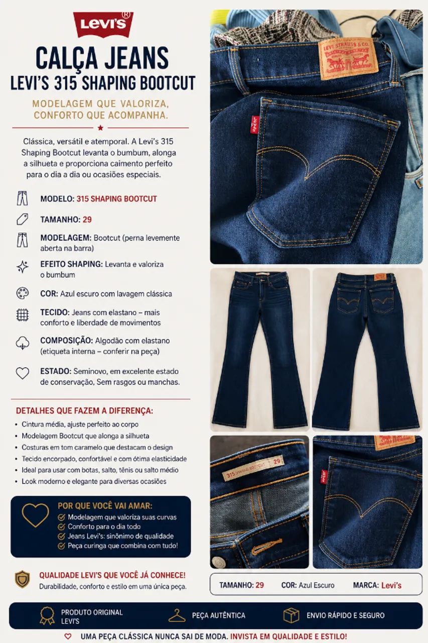 Calça jeans Levi?s 