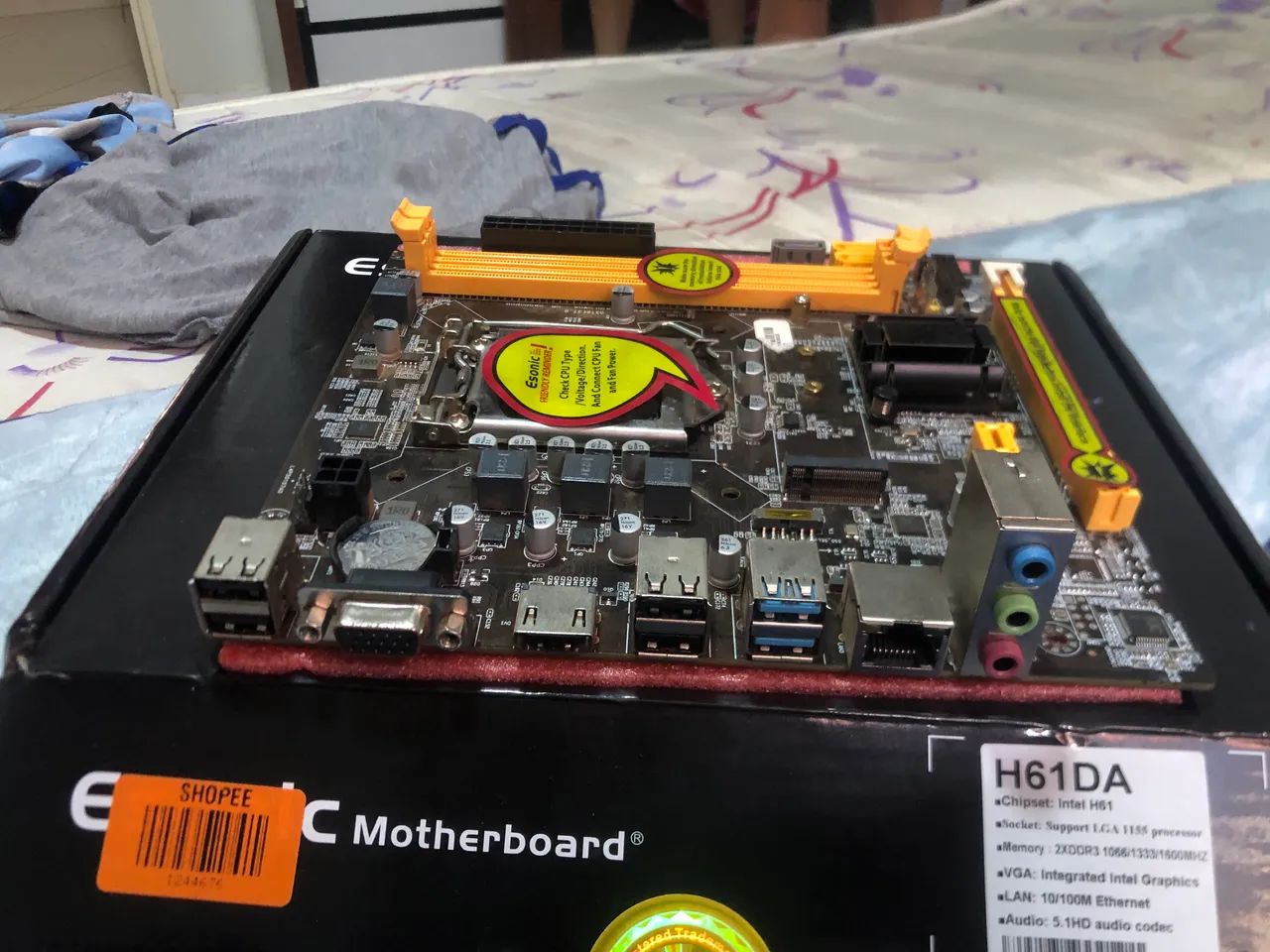 Placa mãe H61DA